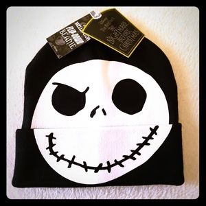 Disney's jack skellington flip down beanie